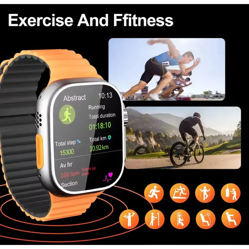 Jdiag Reloj Inteligente Monitoreo Sensor Presión Neumatico Plateado Naranja - thor insumos