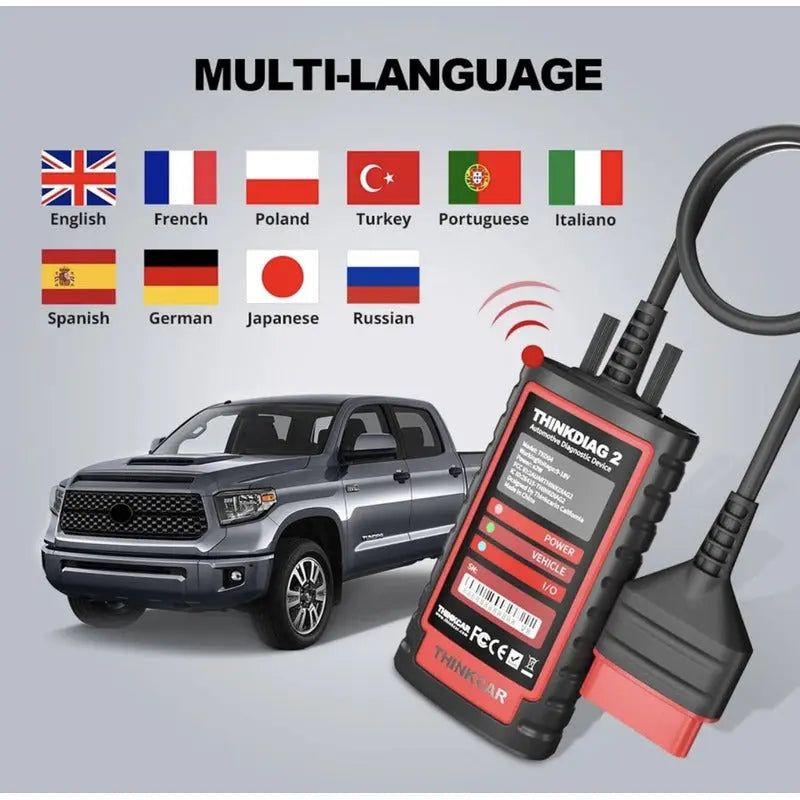 Escáner Multimarca Para Auto Thinkdiag 2+tpms Thinkcar thor insumos