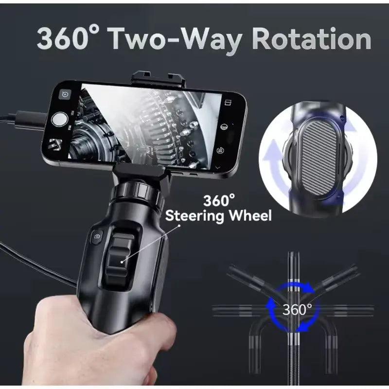 Cámara Endoscópica, Boroscopio, Articulada Para Teléfonos thor insumos