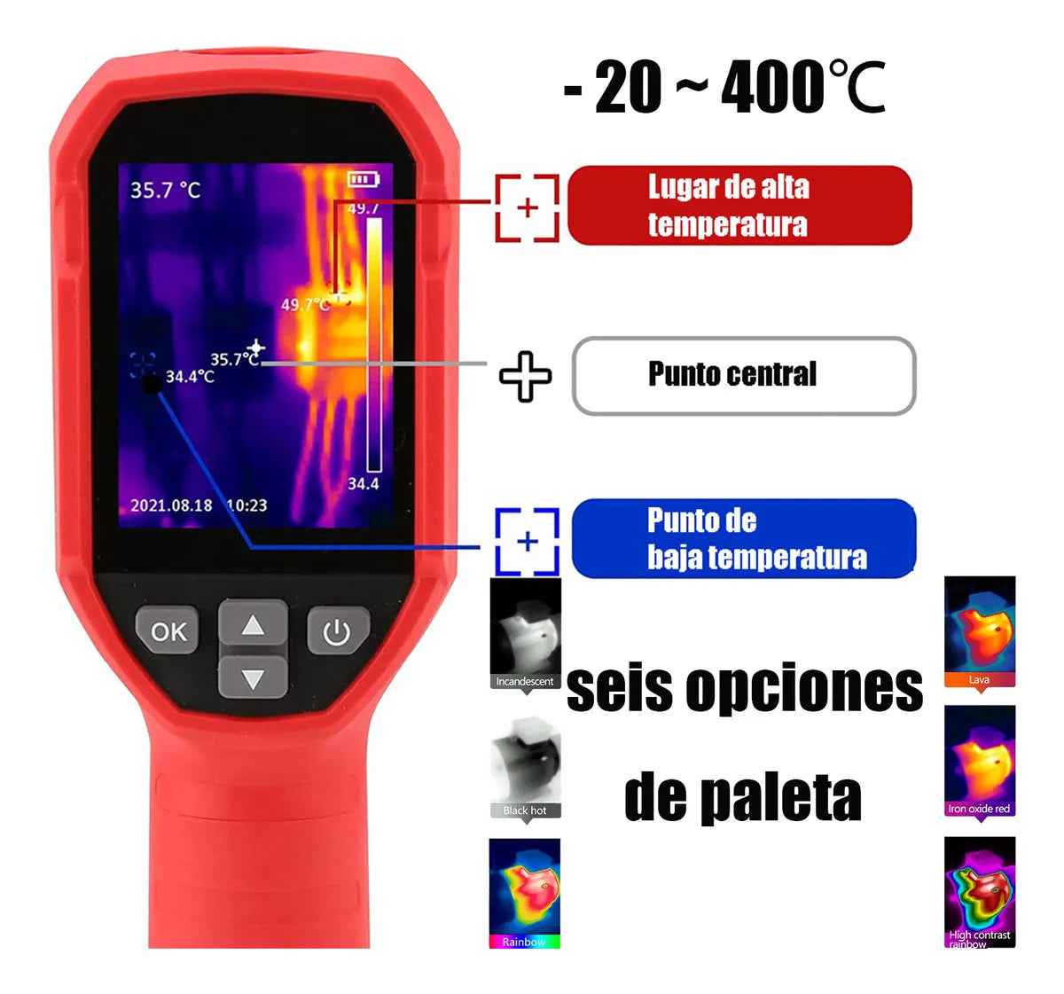 Uni-T Uti120S ABS Digital °C 24.5 cm