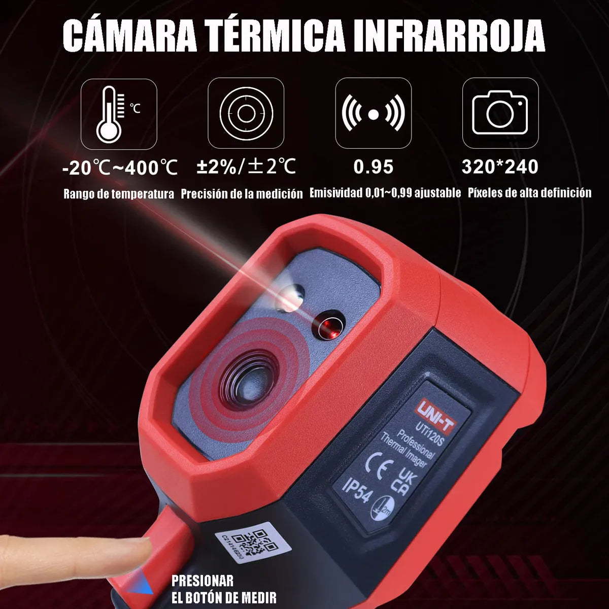 Uni-T Uti120S ABS Digital °C 24.5 cm