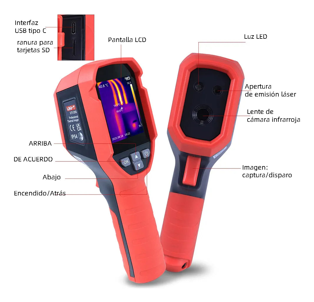 Uni-T Uti120S ABS Digital °C 24.5 cm
