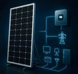 Pack 3 Panel Solar Monocristalino 50w 12v Fotovoltaico Casa