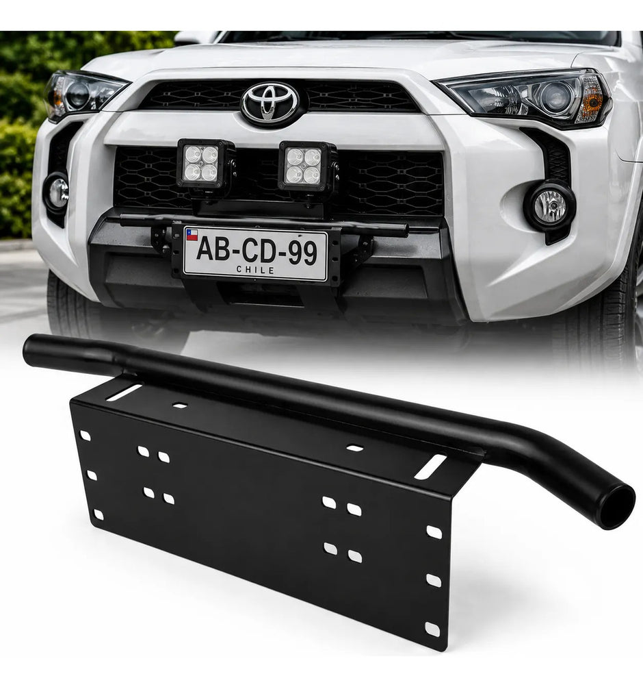 Soporte Porta Patente Barra Led Offroad 4x4 Universal