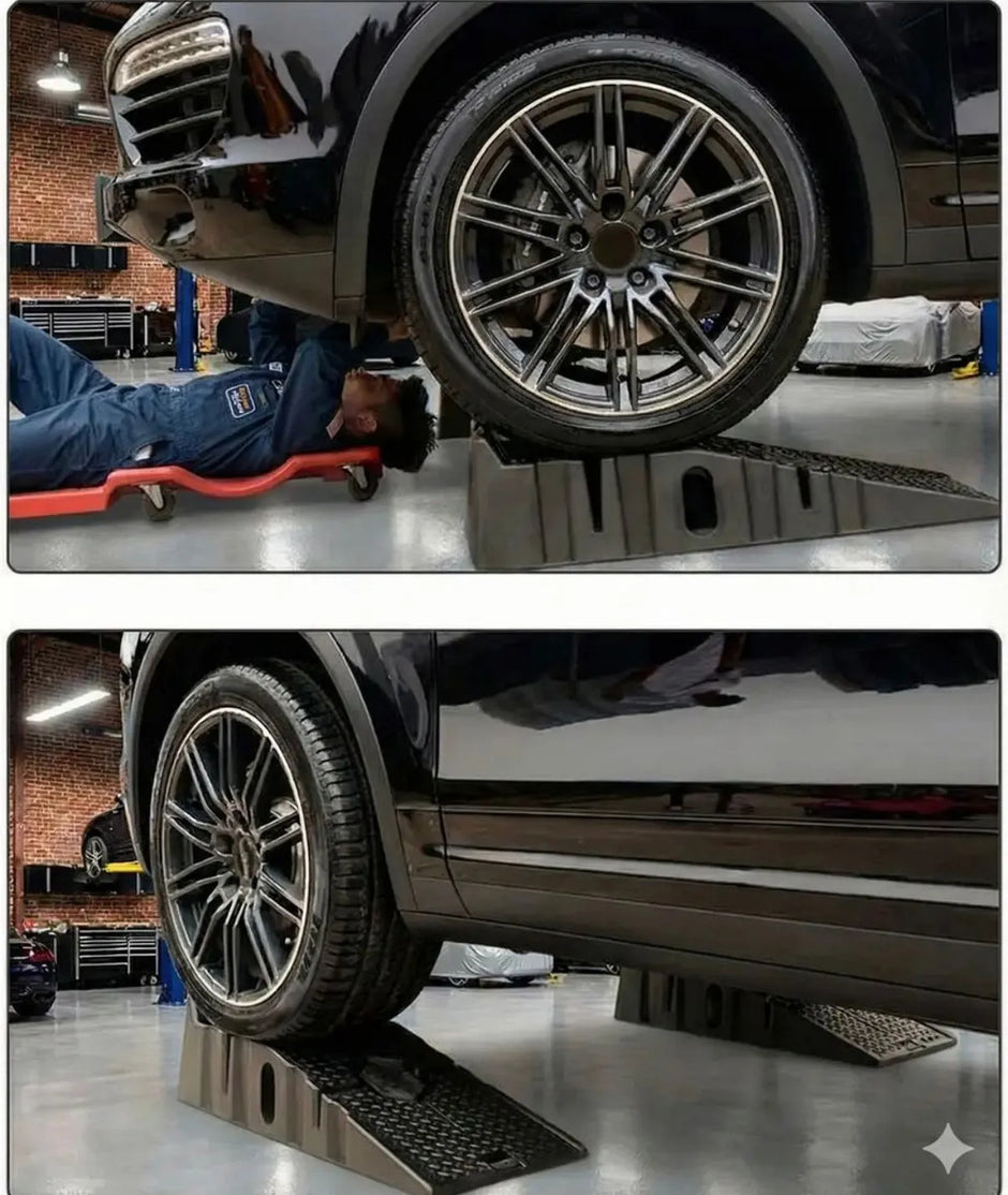 Rampas Elevación Auto Set De 2 | Suv Camioneta 3000kg