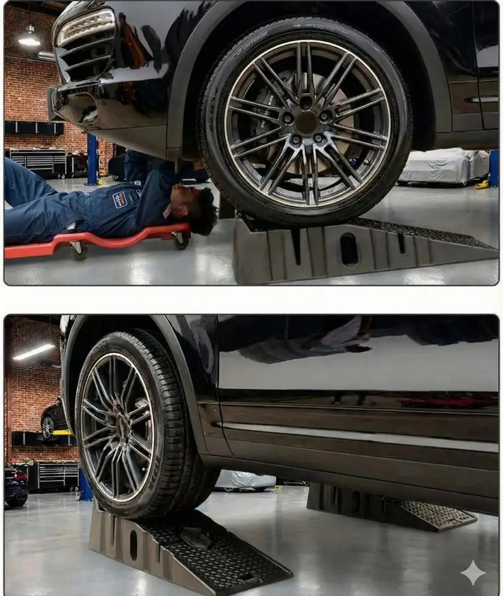 Rampas Elevación Auto Set De 2 | Suv Camioneta 3000kg