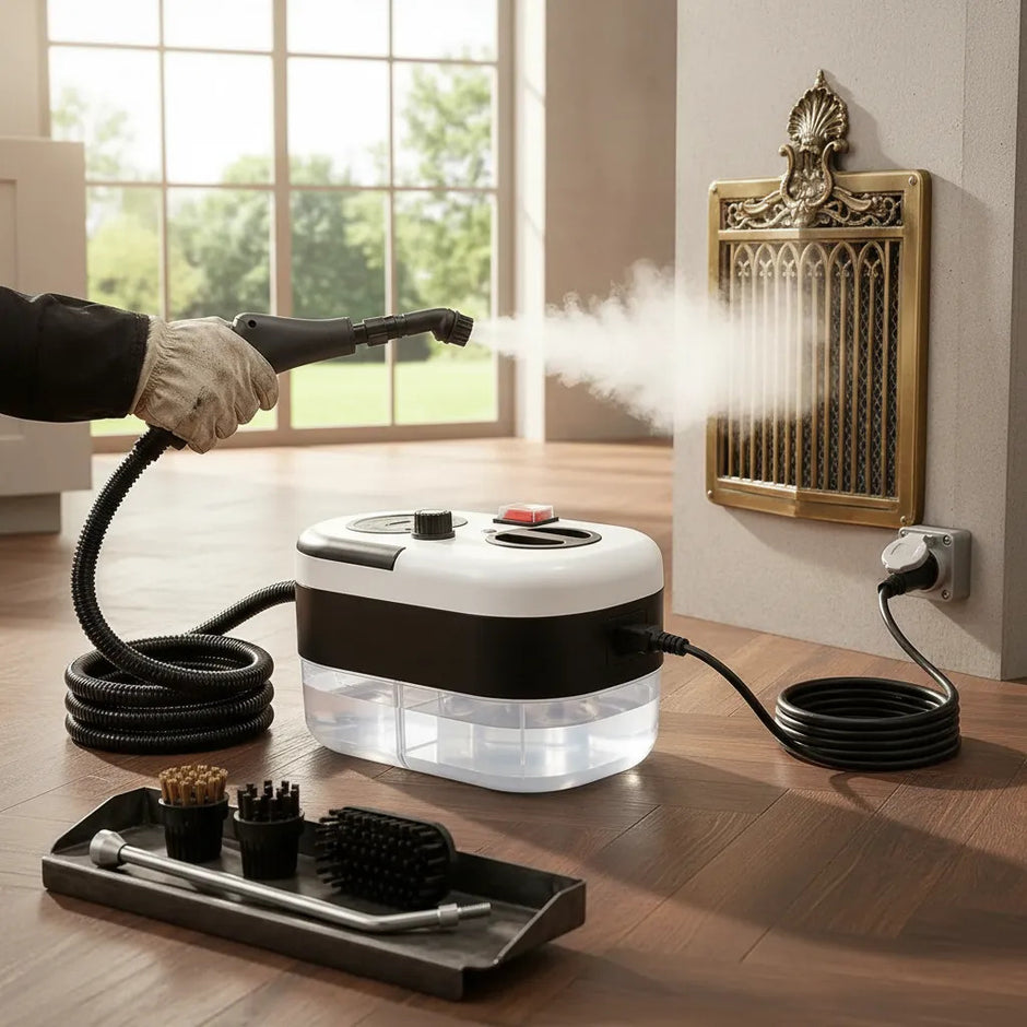 Limpiadora A Vapor Alta Presión 2500w Profesional Hogar