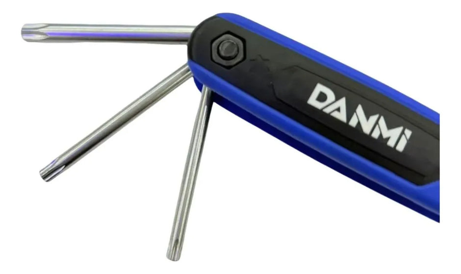 Juego Llaves Torx T9-t40 Con Orificio Danmi