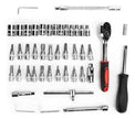 Set Dados 46 Piezas 1/4 Profesional Autos Motos Herramientas