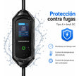Cargador Ev Portátil GBT Tipo 1 Sae J1772 Con Wifi 3500w Blanco