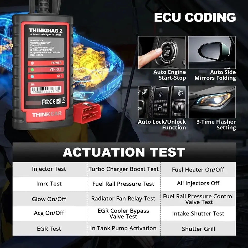 Escaner Multimarca Thinkdiag2  Actualizacion Gratis/ Dpf