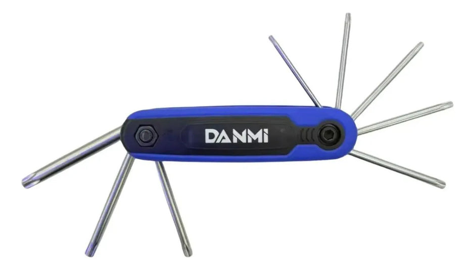 Juego Llaves Torx T9-t40 Con Orificio Danmi