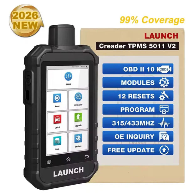 Launch X431 5011 V2 Tpms Scanner Para Vehículos
