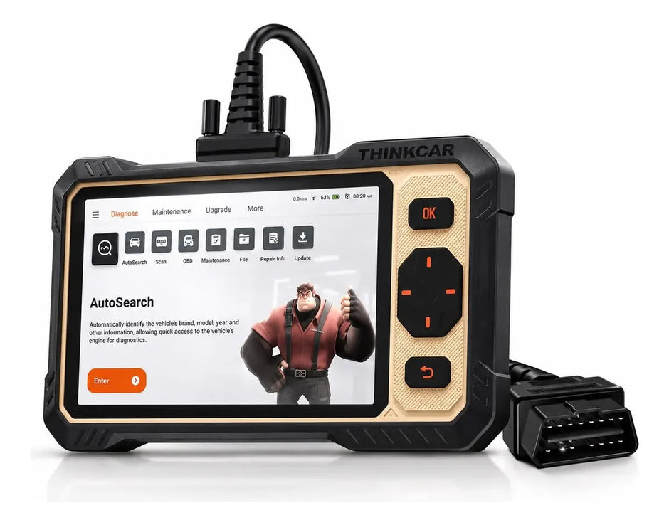 Escáner Automotriz Thinkcar Thinkscan 662 Obd2 Profesional
