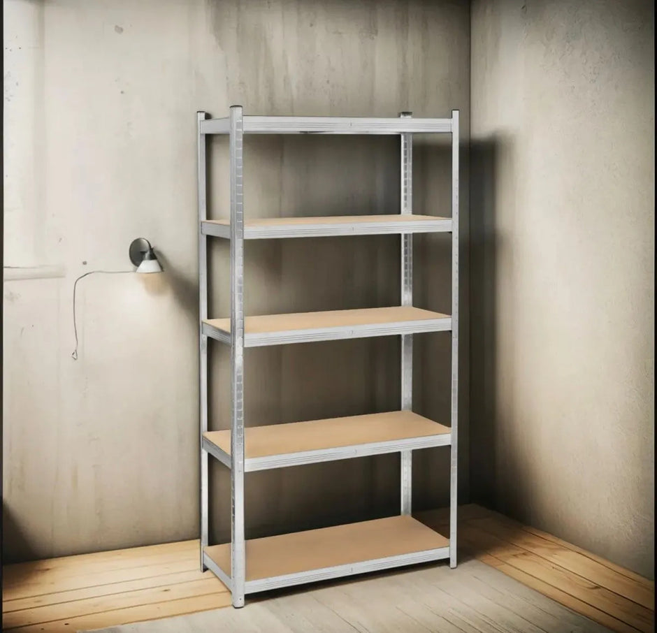 Estante Metálico 180x90x40 5 Niveles Mdf