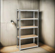 Estante Metálico 180x90x40 5 Niveles Mdf