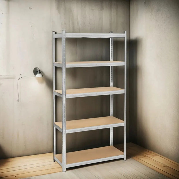 Estante Metálico 180x90x40 5 Niveles Mdf