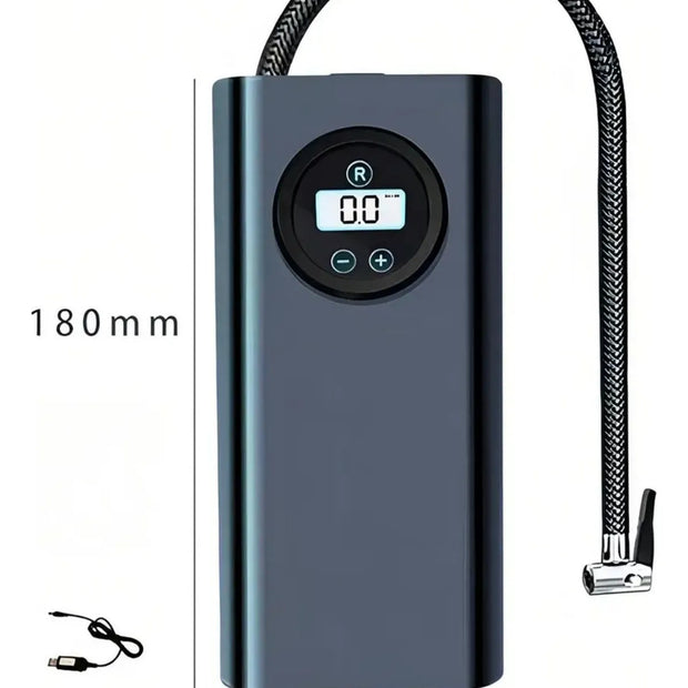 Compresor Aire Portátil 150 Psi Auto Bicicleta Digital
