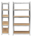 Estante Metálico 180x90x40 5 Niveles Mdf