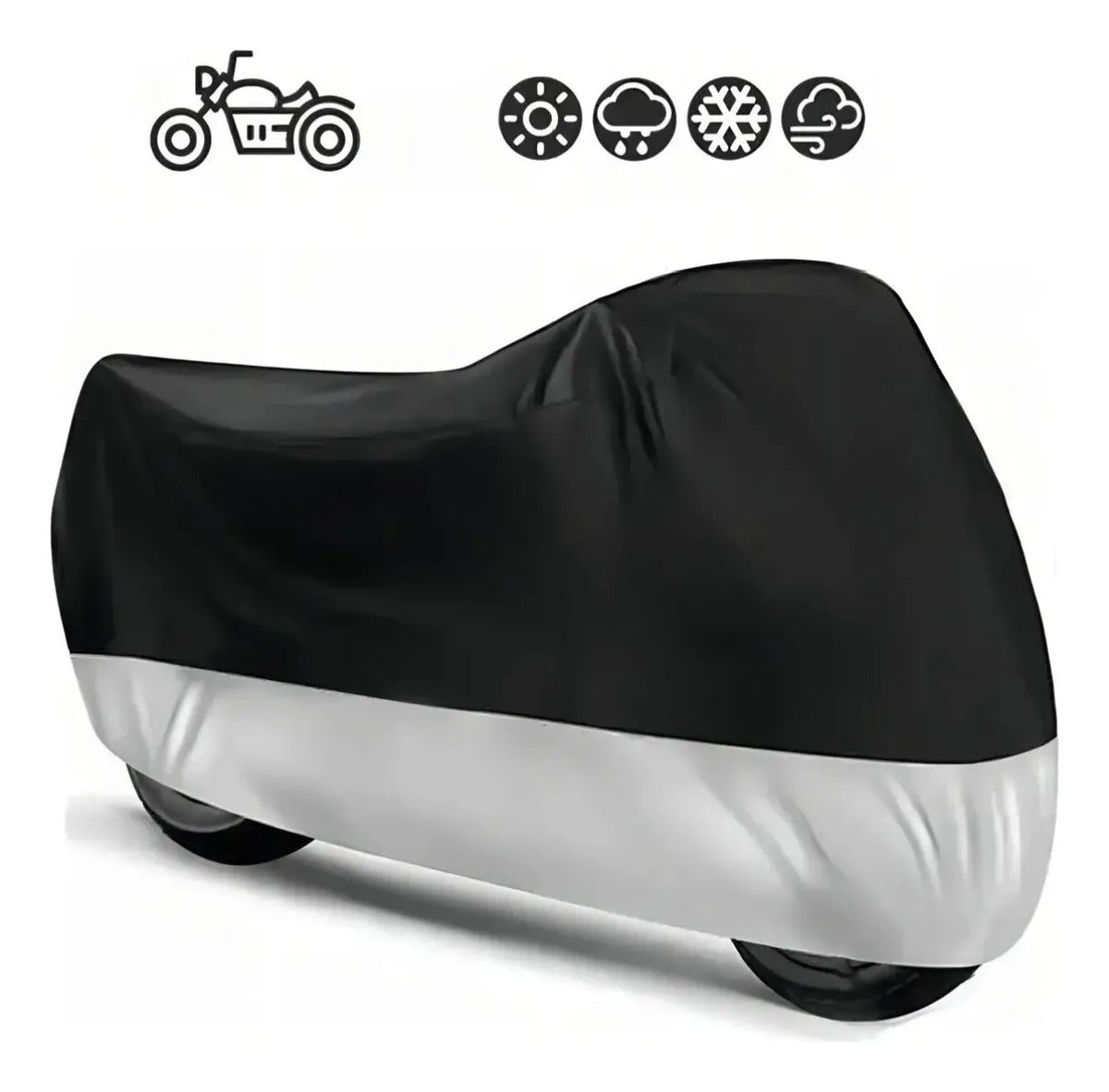 Funda Impermeable Para Moto Xl Xxxl Protector Lluvia