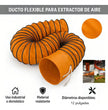 Ducto Flexible Extractor 12'' 30cm Industrial 10 Metros