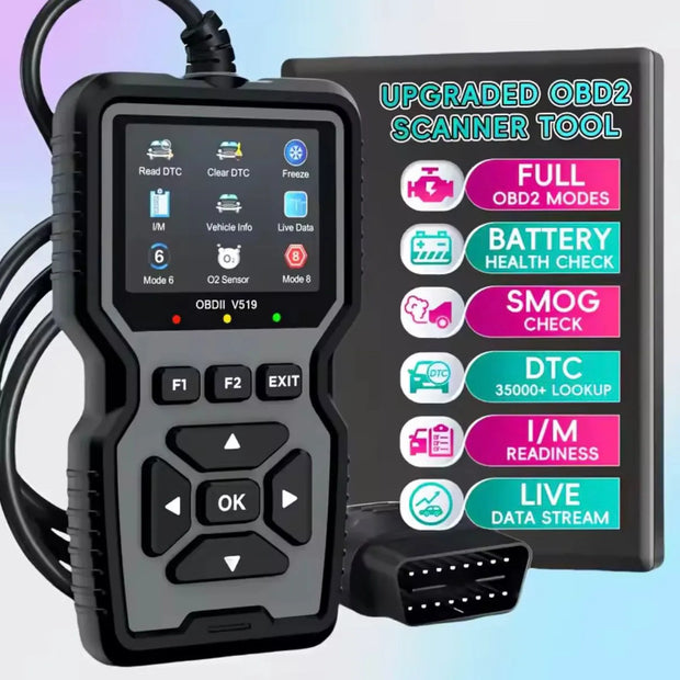 Escáner Obd2 V519 Lector De Códigos Para Vehículos