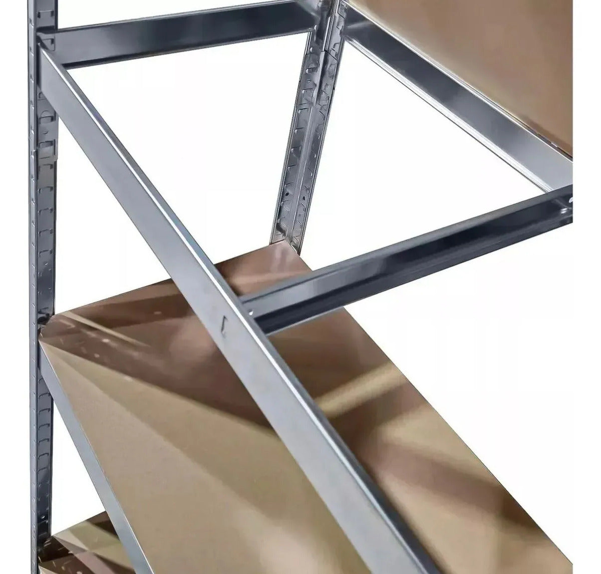 Estante Metálico 180x90x40 5 Niveles Mdf
