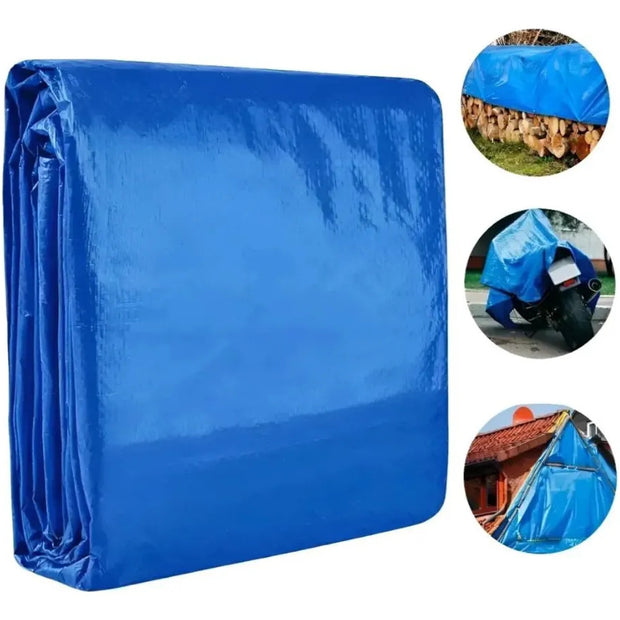 Lona Impermeable 10x2m Cubre Auto Camioneta Protección