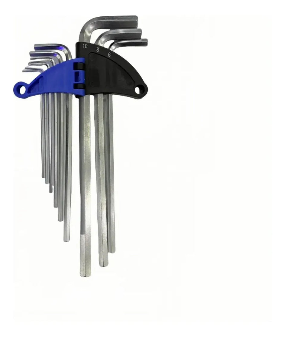 Set Llaves Allen 9 Piezas 1.5-10mm Danmi