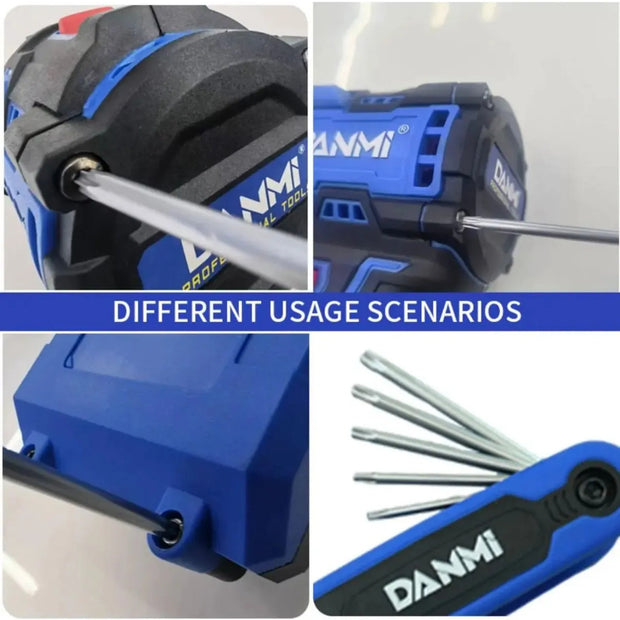 Juego Llaves Torx T9-t40 Con Orificio Danmi