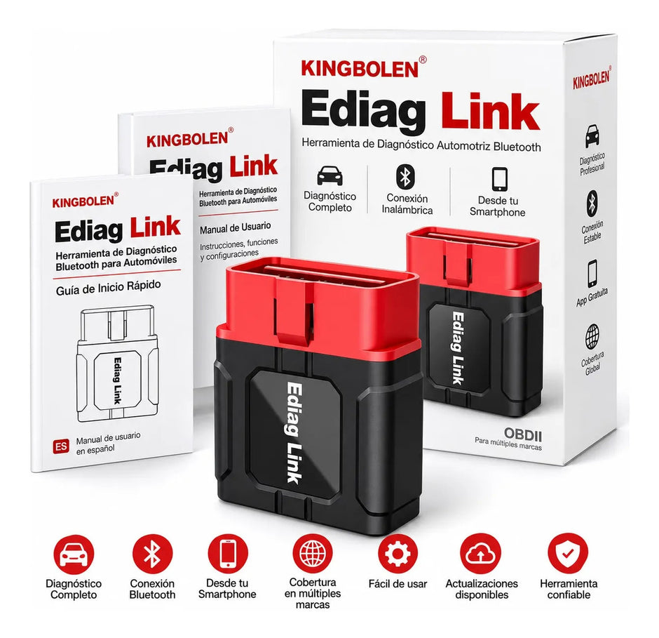 Escáner Multimarca Ultima Versión Ediag Link Automotriz