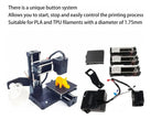 Impresora 3d Mini K9 Portátil Fdm Compacta Pla Tpu