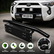 Soporte Porta Patente Barra Led Offroad 4x4 Universal