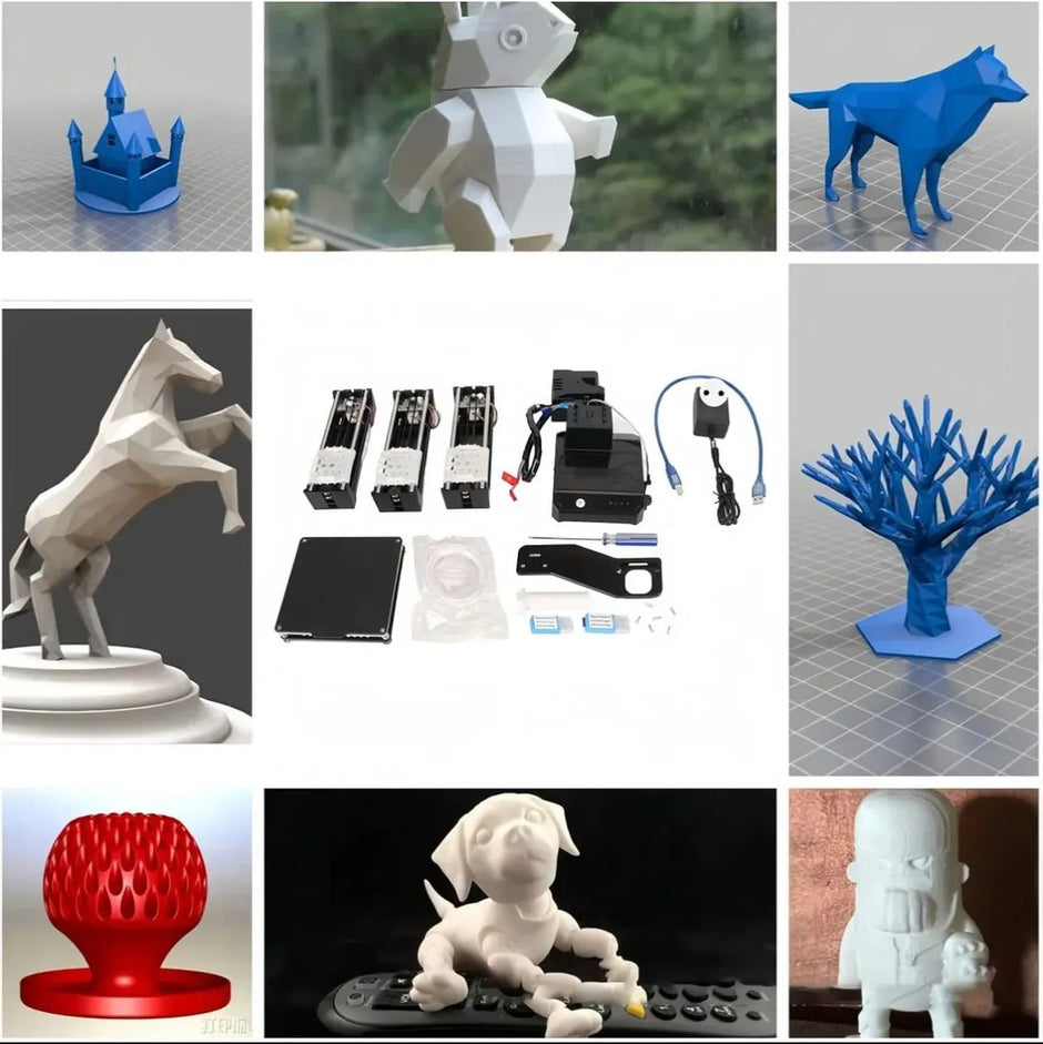 Impresora 3d Mini K9 Portátil Fdm Compacta Pla Tpu