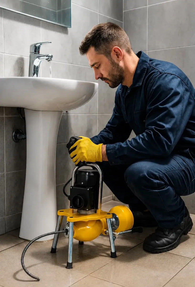Máquina Destapadora Cañerías Profesional, Gasfiteria