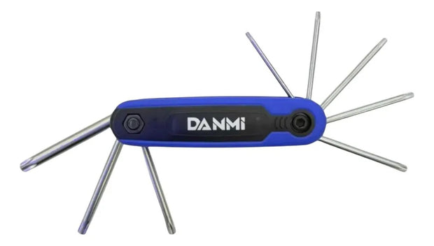 Juego Llaves Torx T9-t40 Con Orificio Danmi