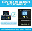 Controlador Solar Mppt 100a 12v 24v 36v 48v Regulador