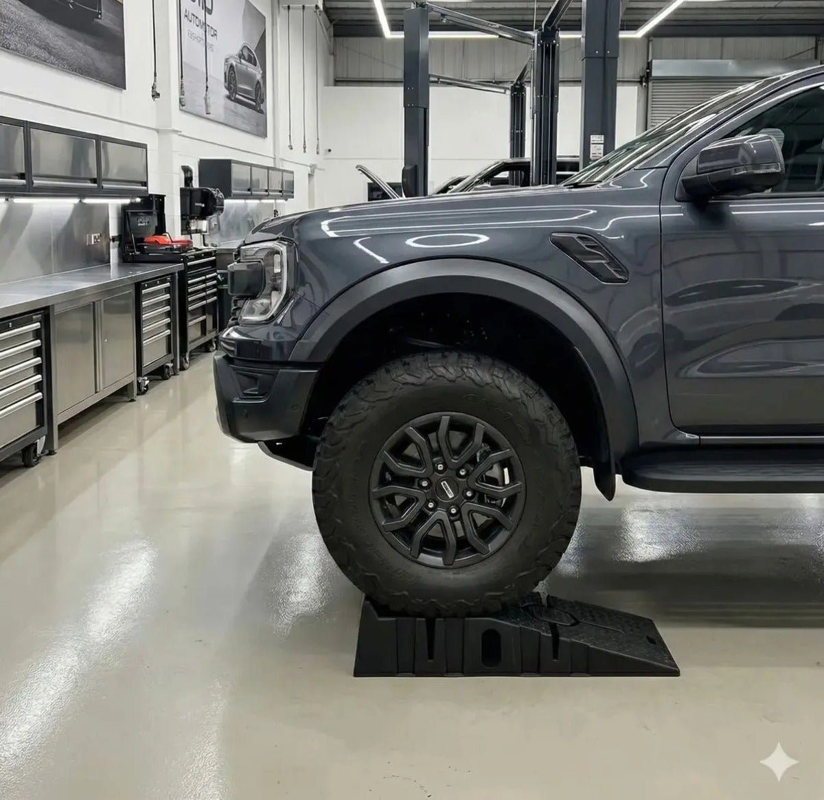 Rampas Elevación Auto Set De 2 | Suv Camioneta 3000kg