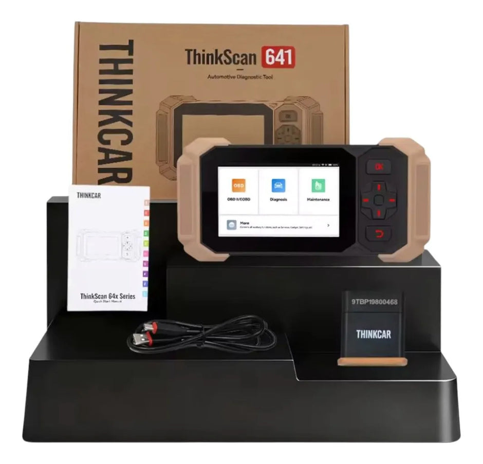 Escáner Multimarca Thinkscan 641 Obd2 Can Fd 4 Sistemas