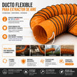 Ducto Flexible Extractor 12'' 30cm Industrial 10 Metros