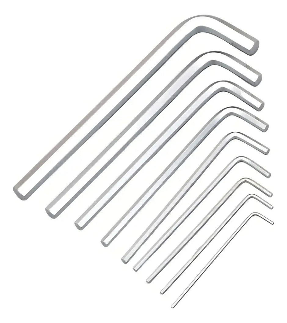 Set Llaves Allen 9 Piezas 1.5-10mm Danmi