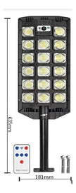 Pack 2 Foco Solar Led 1000w Exterior Ip65 Sensor Movimiento