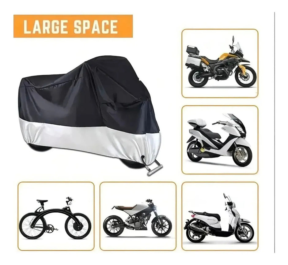 Funda Impermeable Para Moto Xl Xxxl Protector Lluvia