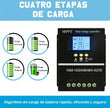 Controlador Solar Mppt 100a 12v 24v 36v 48v Regulador