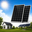 Pack 2 Panel Solar Monocristalino 50w 12v Fotovoltaico Casa