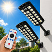 Pack 2 Foco Solar Led 1000w Exterior Ip65 Sensor Movimiento