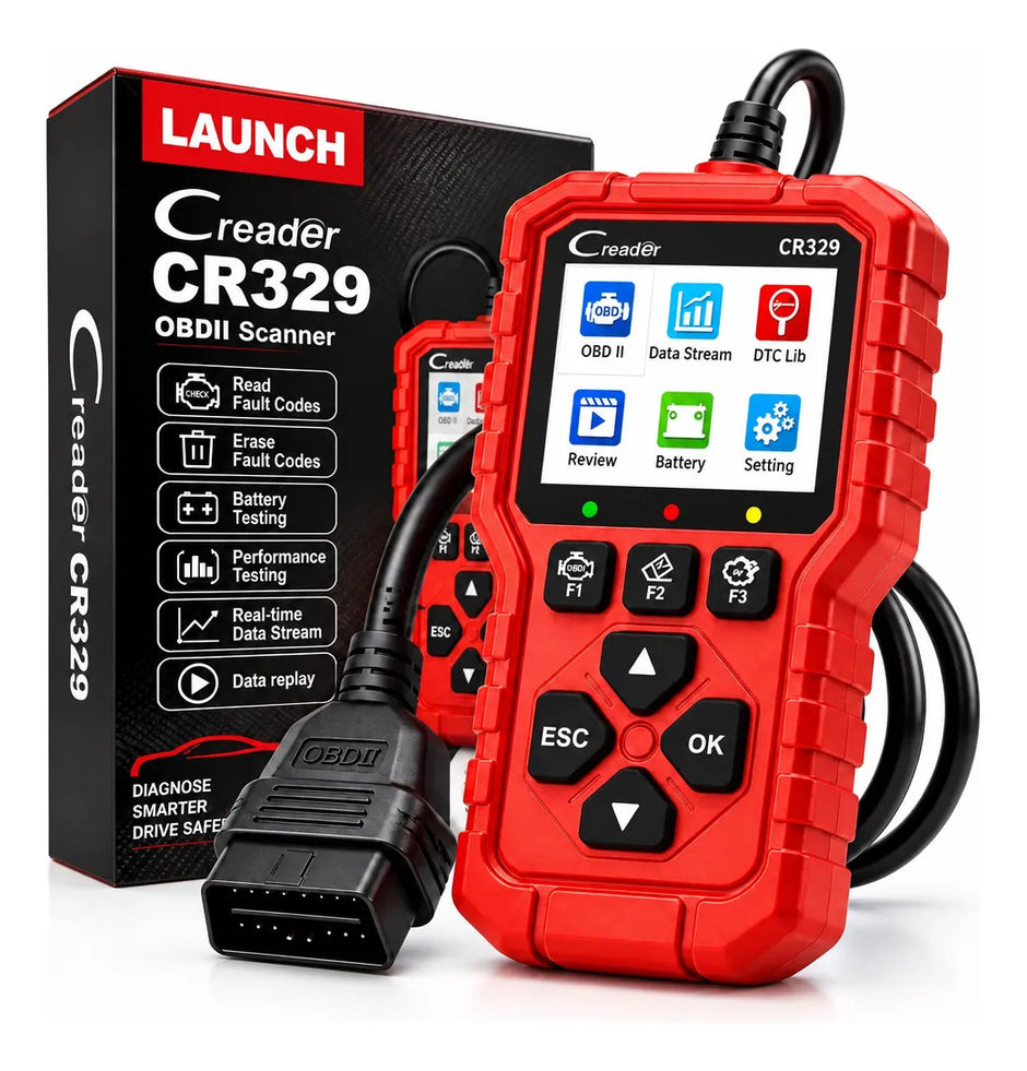 Escáner Obd2 Launch Creader 329/ Ultimo Modelo/ Automotriz