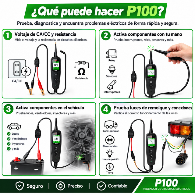 Probador de Circuito P100