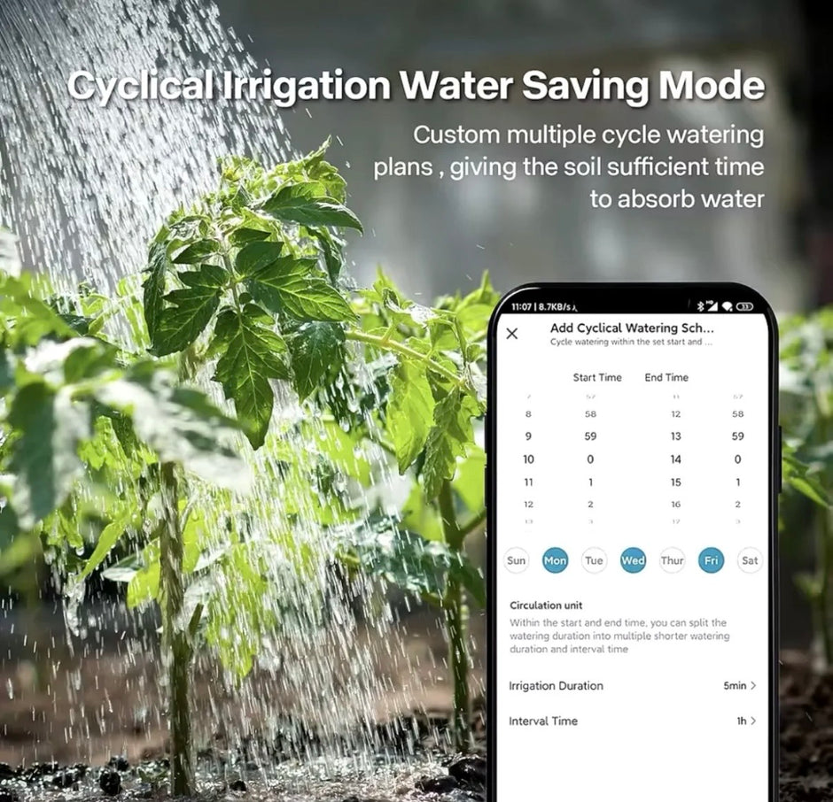 Temporizador De Rocío De Agua Inteligente / Sistema De Riego