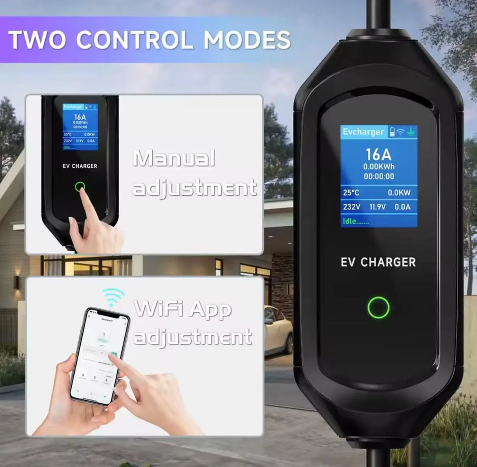 Cargador Portátil Para Auto Eléctrico 3500w Tipo 2 / Wifi thor insumos